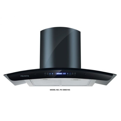 90x60 Digital Automatic Range Hood - Heat Extractor 900mm
