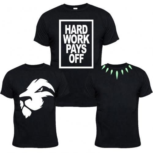 3-in-1 Latest Trends Tshirt Bundle -black