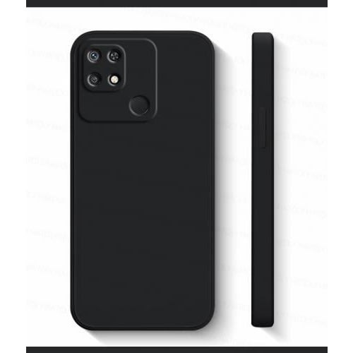 Silicone Back Case For Xiaomi Redmi 10c - Black