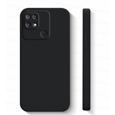 Silicone Back Case For Xiaomi Redmi 10c - Black