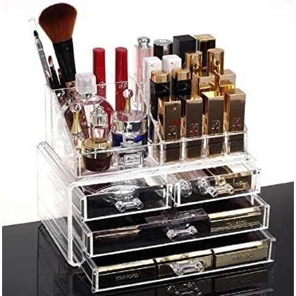 Stackable Cosmetic Box Organizer