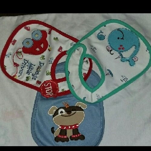 3-Pack Baby Bibs - Little Prince