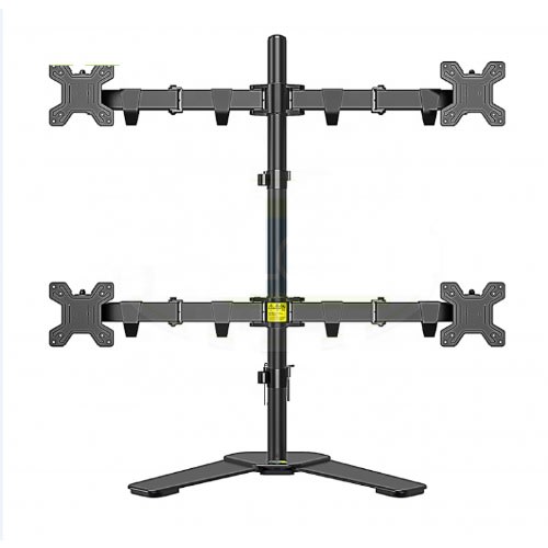 Monitor And Tv Arm Desk Stand 4in1