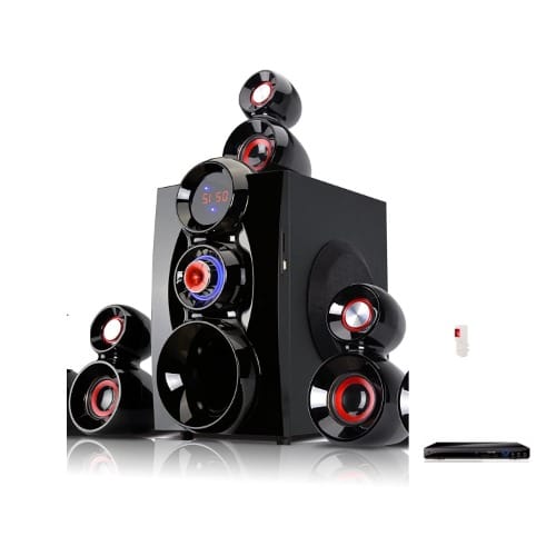 3.1ch Heavy Duty Speaker Hf 1207 + Free Lg Dvd + Free Surge
