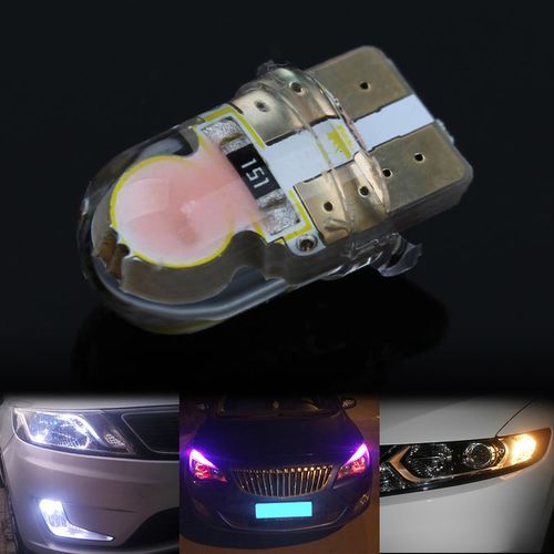 T10 10P S 2 Lights   Waterproof Sili A Bright   Wedge Light  -pink-12V1.5W