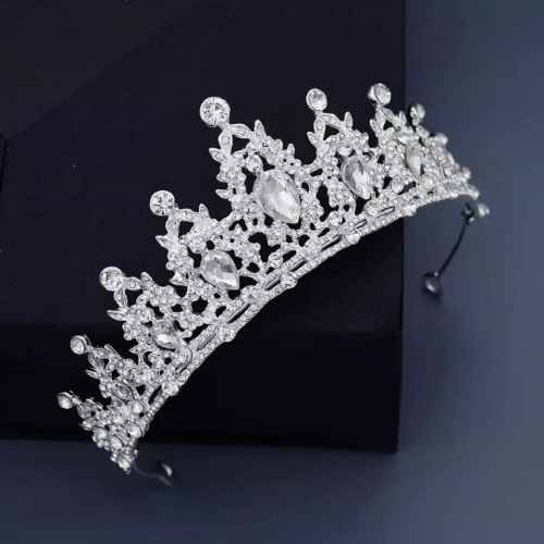 Clear Rhinestone Crystal Tiara