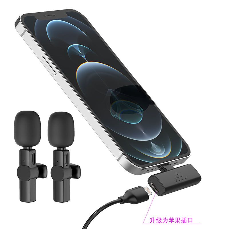 Wireless Audio, Video Recording Microphone For IPhone