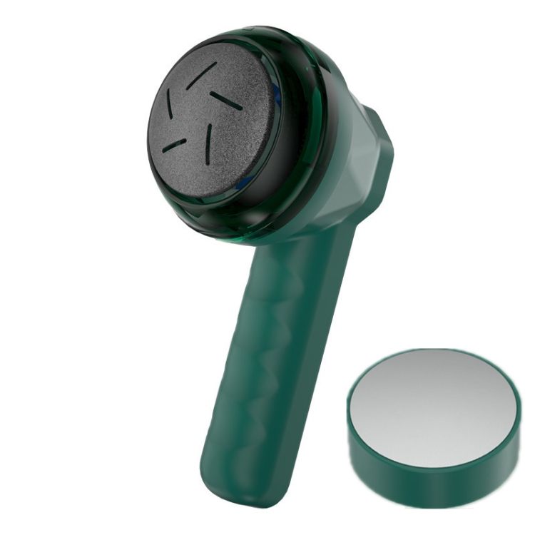 Electric Foot Grinder Foot Scrubber Green+Grinding Head