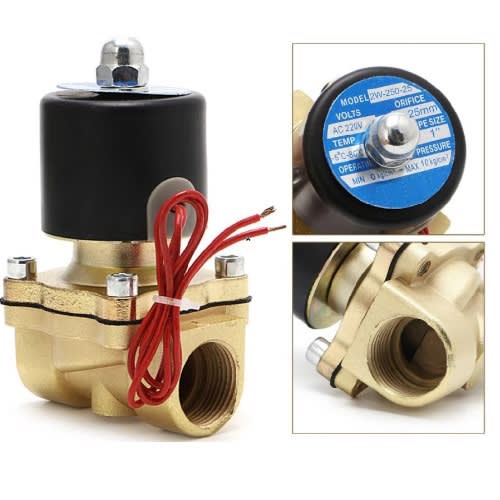 Electric Pneumatic Solenoid Valve - 220v Ac - Nc