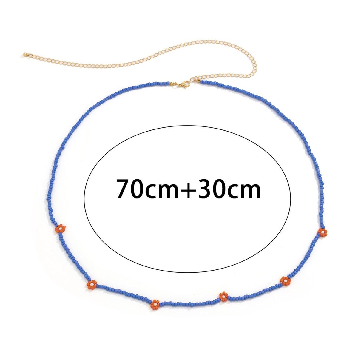 Chain Belt Summer Bikini Women Girls Body Belt White
