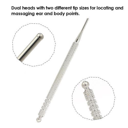 Ear Probe Stainless Steel Acupuncture Point Probe Ear