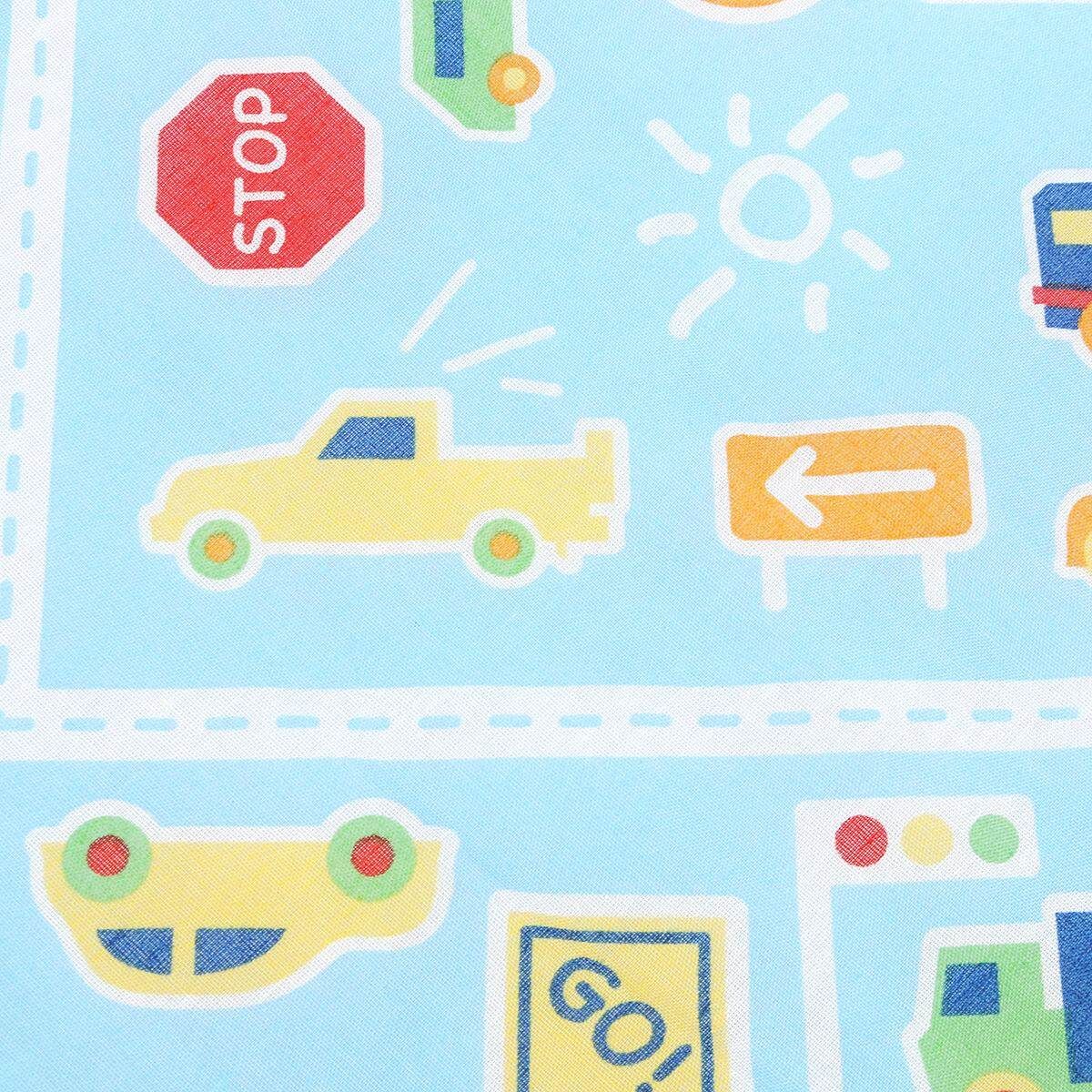 120cm Cotton Baby Infant Bed Bumper Kids Newborn Cushion Crib Pad Protector A Car