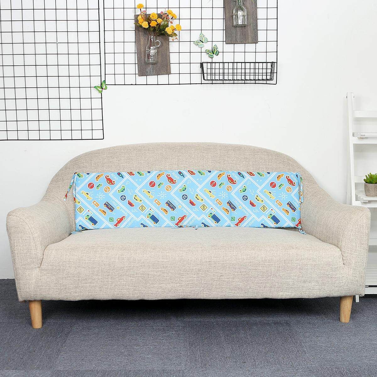 120cm Cotton Baby Infant Bed Bumper Kids Newborn Cushion Crib Pad Protector A Car