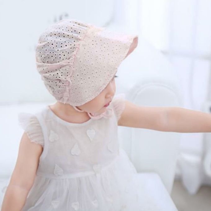 Korean Fashion Summer Sun Hat New Hildren's Fisherman's Hat Newborn Asual-pink