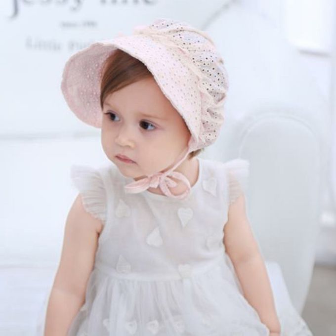 Korean Fashion Summer Sun Hat New Hildren's Fisherman's Hat Newborn Asual-pink