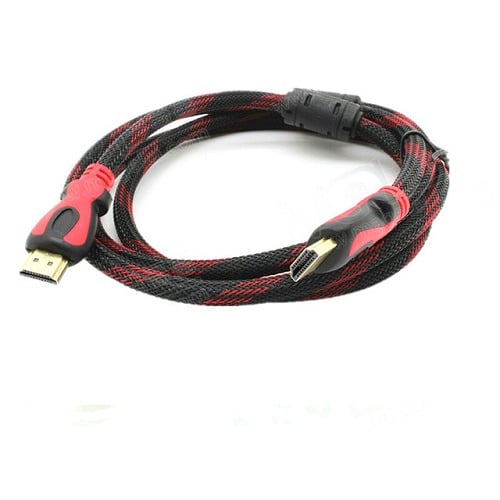 Male to Male HDMI Cable with Two Magnetic Rings Support