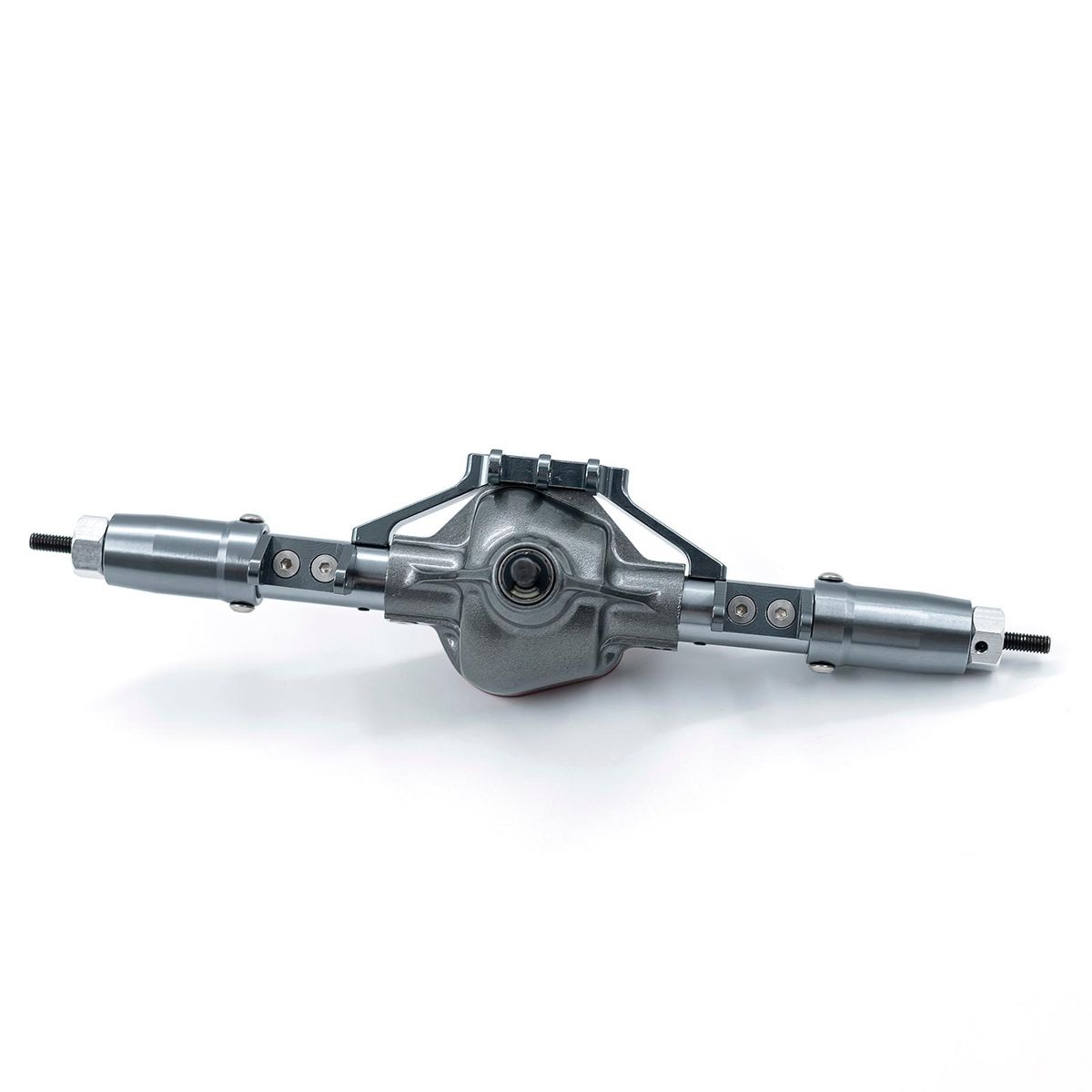 RC Car Front Axle Rear Axle Aluminum Alloy RC Axles Replacements for 1/10 Axial SCX10 RC Car