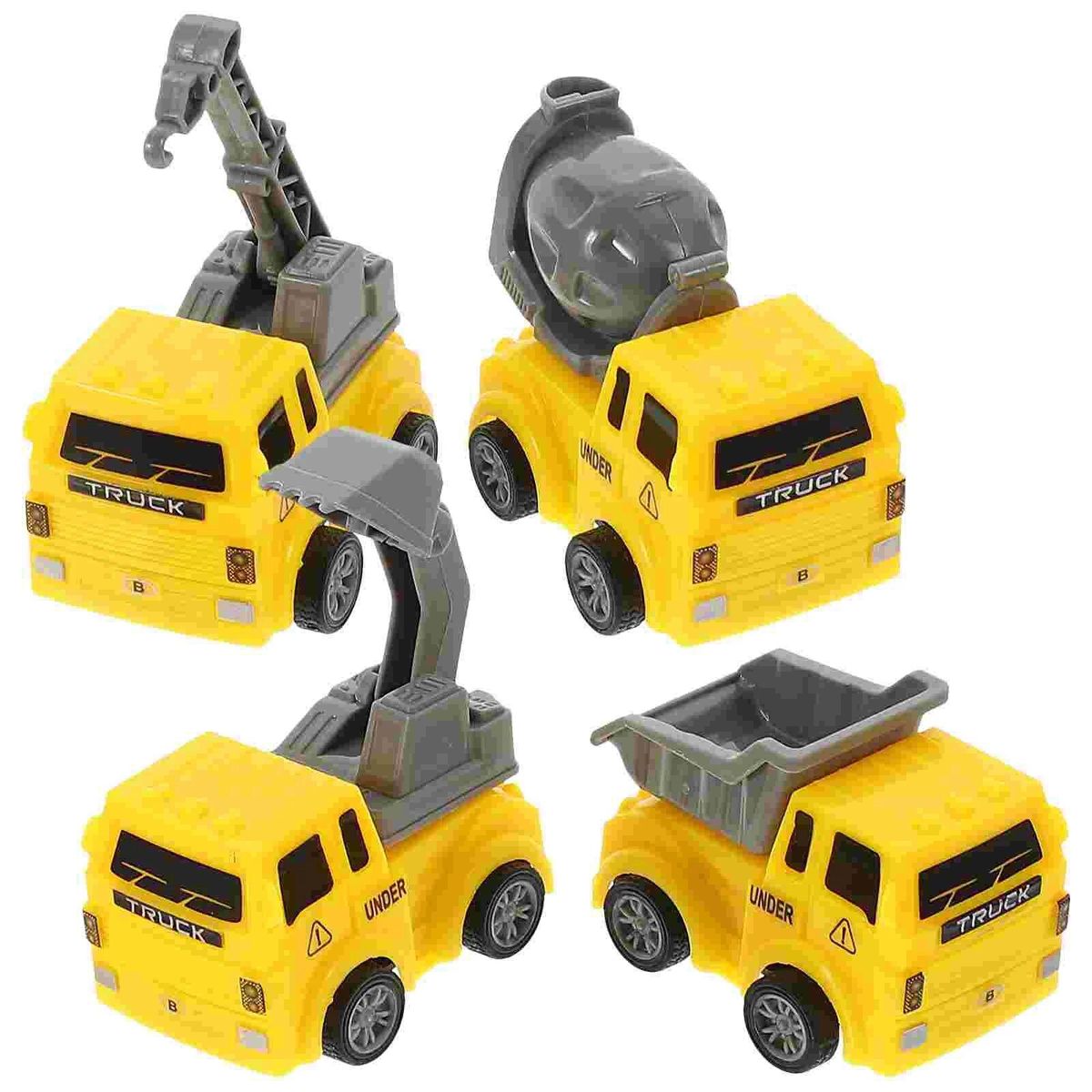 Kid Toys Early Learning Pull-Back Car Puzzle Mini Model Alloy Return Cars Child