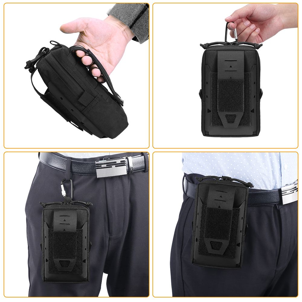 Tactical Molle Waist Bag Military Phone Holder Hunting Bag