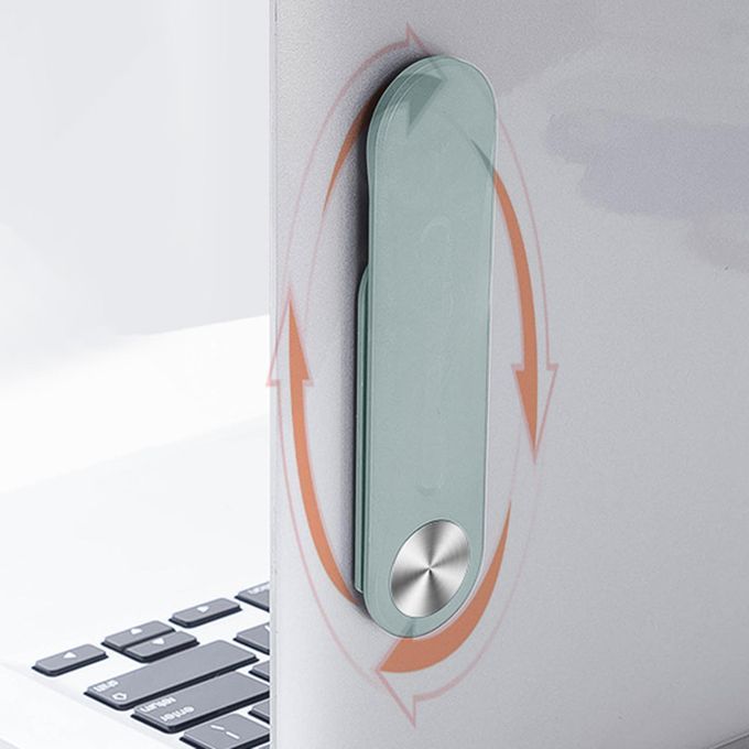 Portable Laptop Phone Holder Magnetic Phone Bracket Laptop Light Green