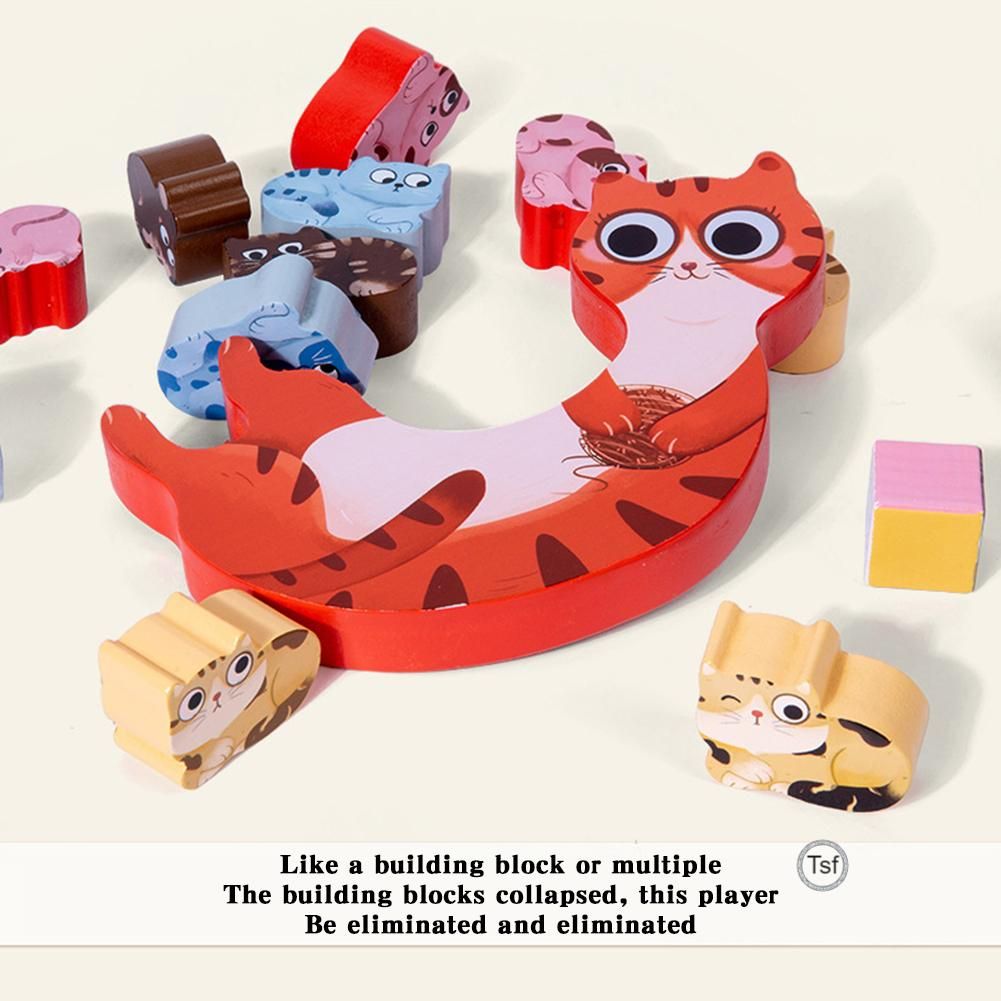 Animal Balance Beam Toys For Kids Puzzle Early Educational