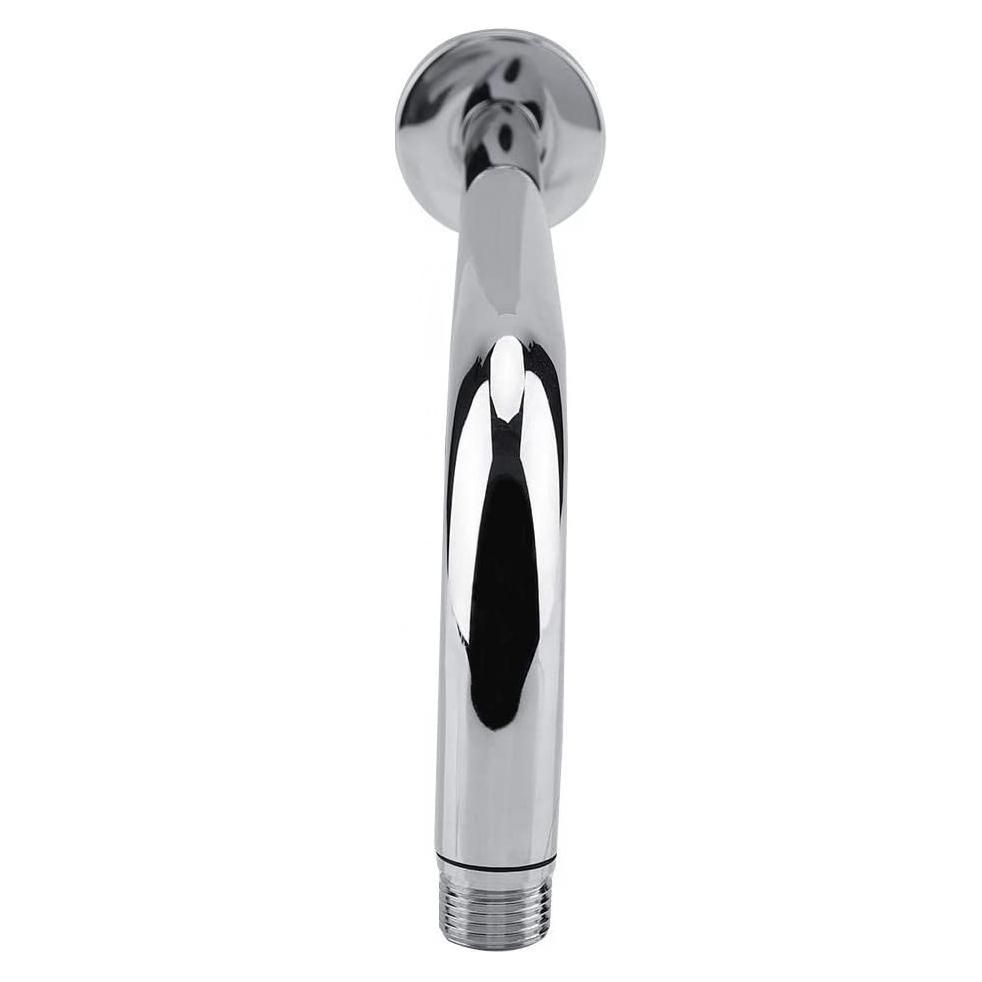 Shower Arm Wall-Mounted Extension Rod Stainless Steel Shower Extension Arm Tube Ceiling Shower Accessory for Shower Room