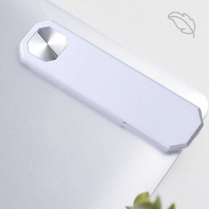 Foldable Laptop Phone Holder Side Phone Holder For Computer White
