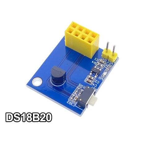 ESP8266 ESP-01/ESP-01S DS18B20 Temperature WiFi Node Module