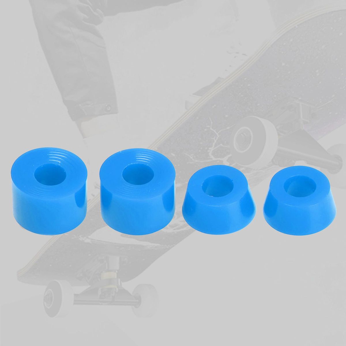 4Pcs 92A Skateboard Truck Bushing 11x16mm Long Board Trucks Blue