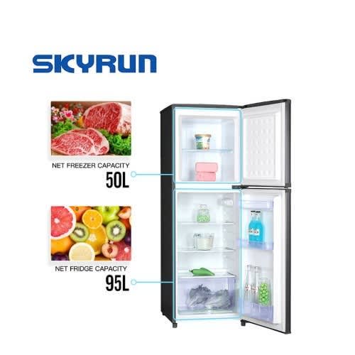 Double Door Refrigerator - Bcd-168 -168L