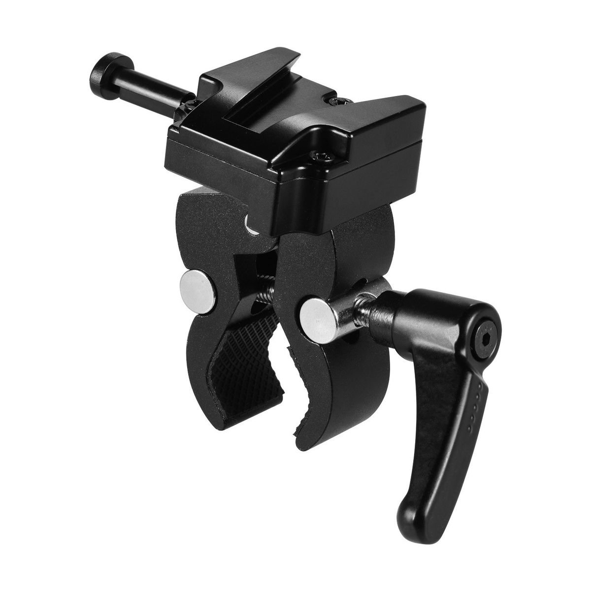 V-Mount Battery Adapter With Clamp For Mounting To Light