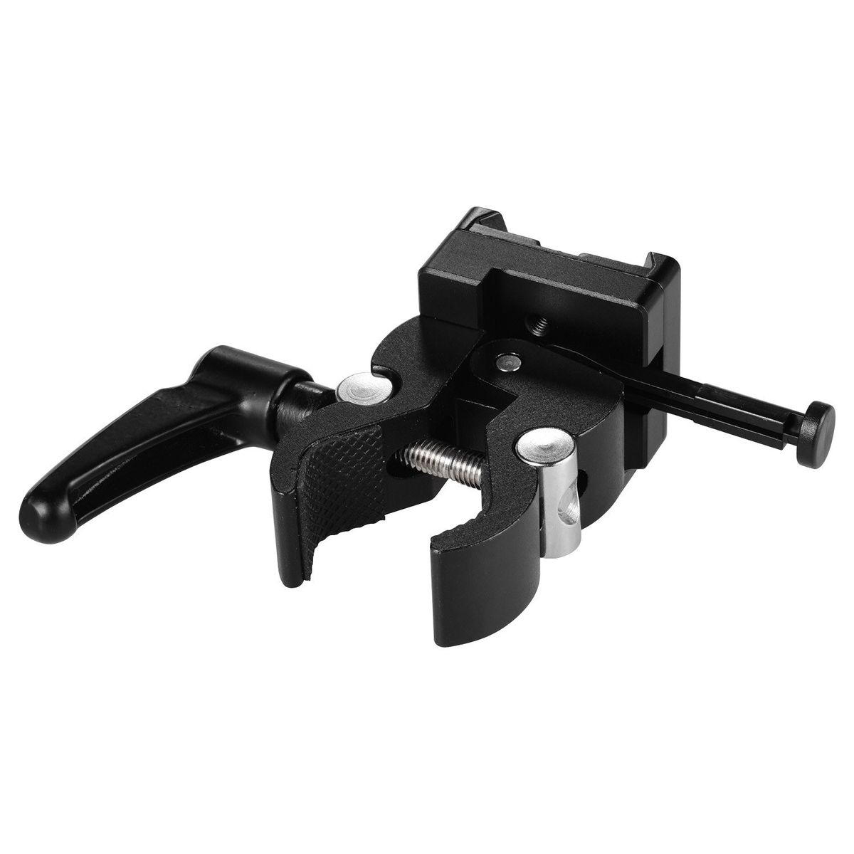 V-Mount Battery Adapter With Clamp For Mounting To Light