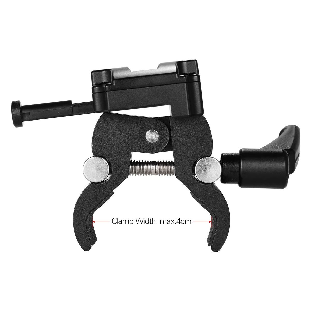 V-Mount Battery Adapter With Clamp For Mounting To Light