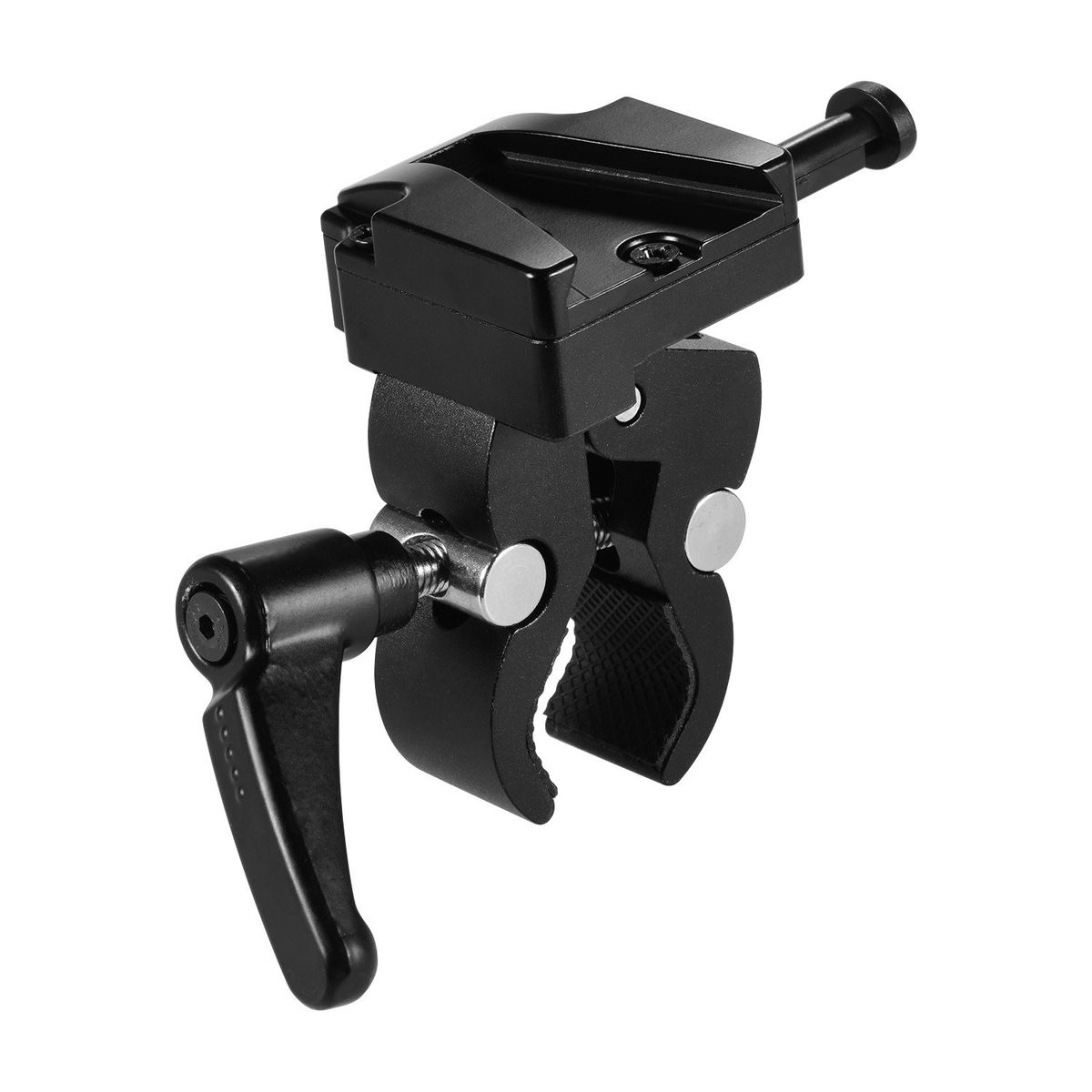 V-Mount Battery Adapter With Clamp For Mounting To Light
