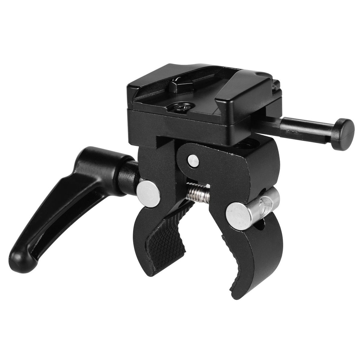 V-Mount Battery Adapter With Clamp For Mounting To Light