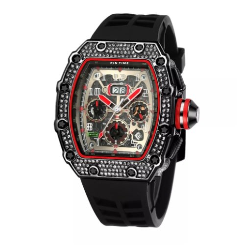 Men's Gold Quartz Watch