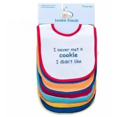 Luvable Friends Bibs - Pack Of 5