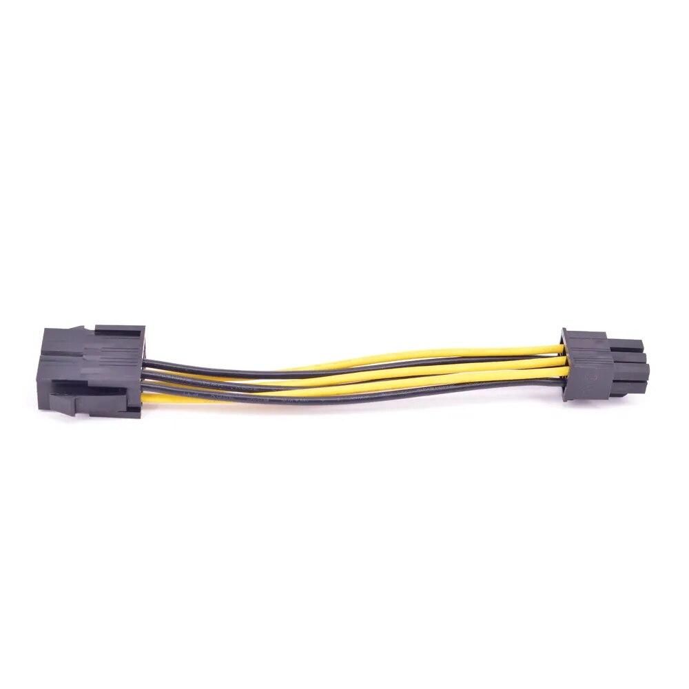 PCIe 6Pin to CPU 8Pin Power supply Cable Computer CPU P8 ( 4+4Pin ) Female to GPU 6Pin male Extension Conversion EPS Cable