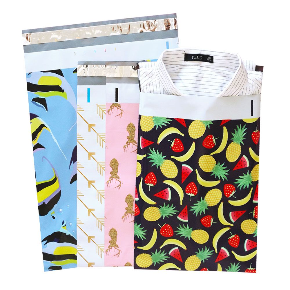 Speedy Mailers 9 Design 10pcs/pack Colorful Poly M