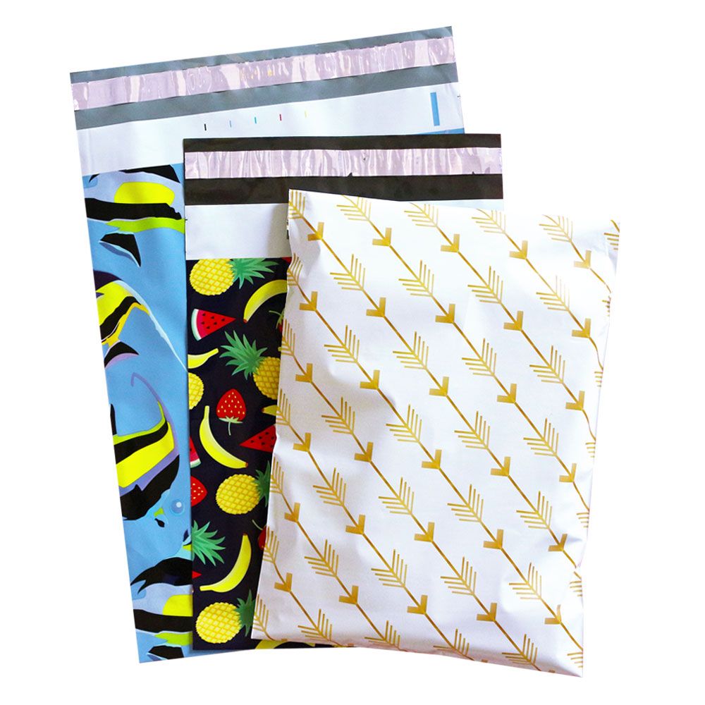 Speedy Mailers 9 Design 10pcs/pack Colorful Poly M