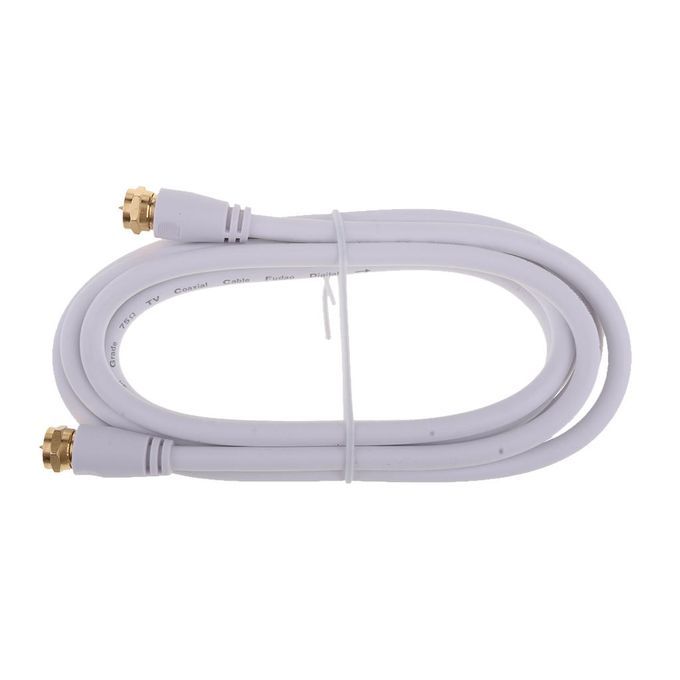 TV F Coaxial Cable Flylead  Male To Male RF  Antenna