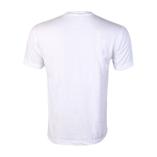 Short Sleeve Plain T-shirt - White