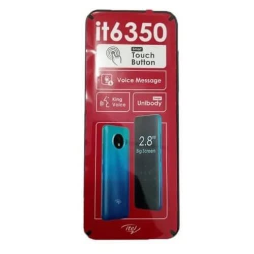 6350 2.8" - 2mp Rear Camera - 1500mAh - Dual Sim -Black