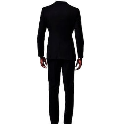 Fitted Smart Suit - Black