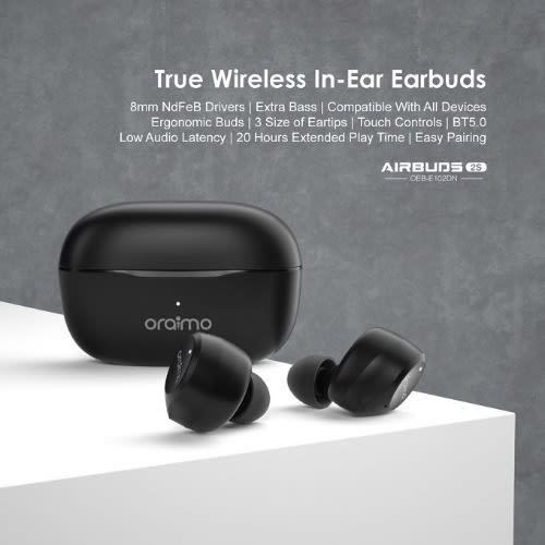 Oraimo Super Bass Wireless Stereo Earbuds-2s