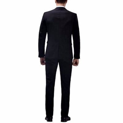 Smart Plain Suit - Black