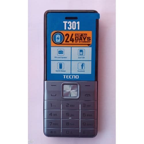 Dual Sim With Camera & Torchlight Fm Loud Speaker - Blue - T301