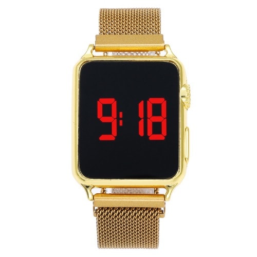 Unisex Touch-key Electronic Watch