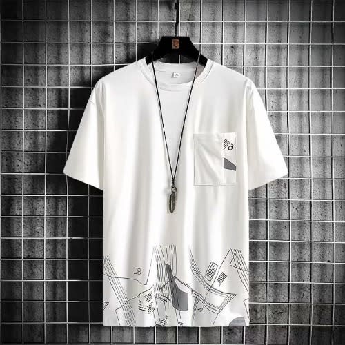 Pocket Short Sleeve T-shirt - White
