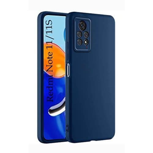 Silicon Protective Back Case For Xiaomi Redmi Note 11/ Note 11s- Blue